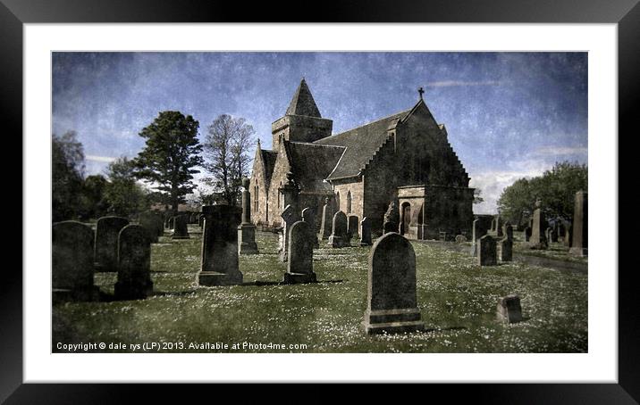 aberlady church Framed Mounted Print by dale rys (LP)