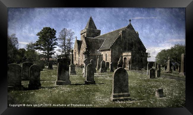 aberlady church Framed Print by dale rys (LP)