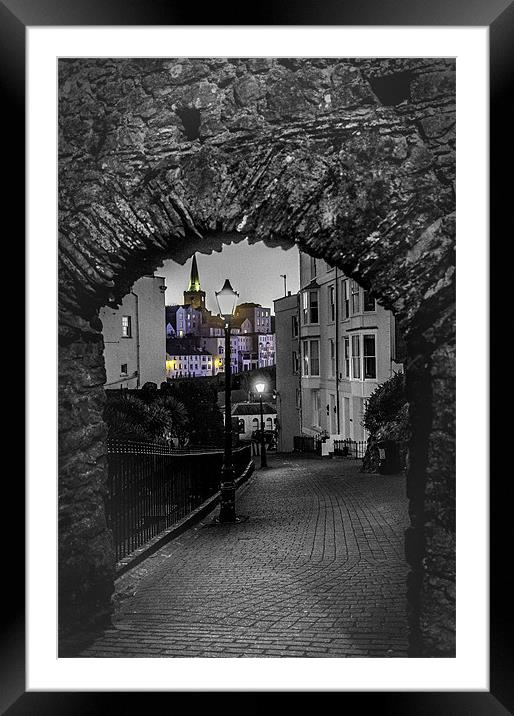 Through The Arch Framed Mounted Print by Paul Deverson