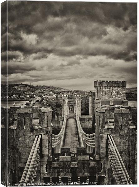 Conwy collection 7 Canvas Print by stewart oakes