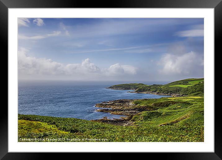 Sleat Peninsula Isle of Skye Framed Mounted Print by Chris Thaxter