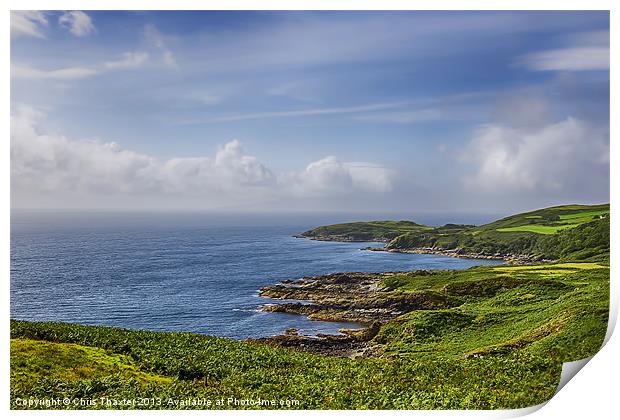 Sleat Peninsula Isle of Skye Print by Chris Thaxter