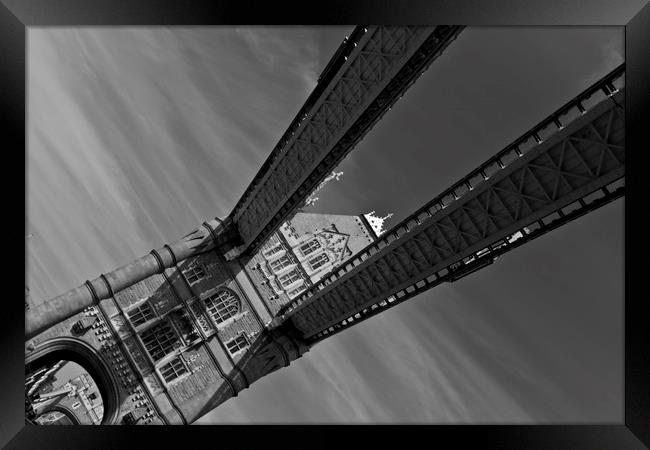 Tower Bridge London Framed Print by David Pyatt