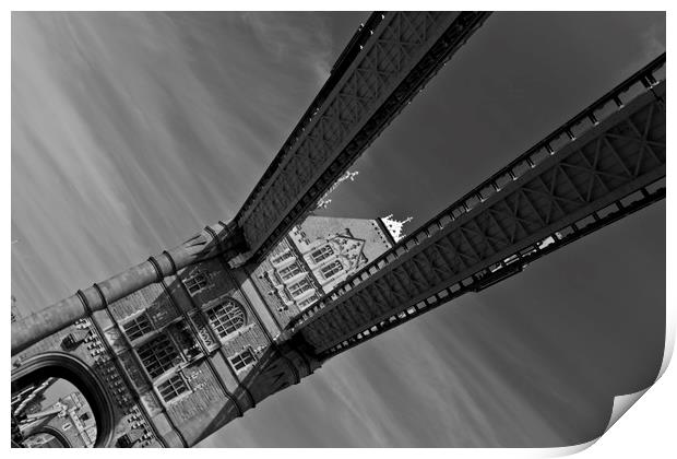 Tower Bridge London Print by David Pyatt