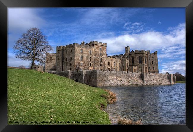 Raby Castle 2 Framed Print by John Biggadike