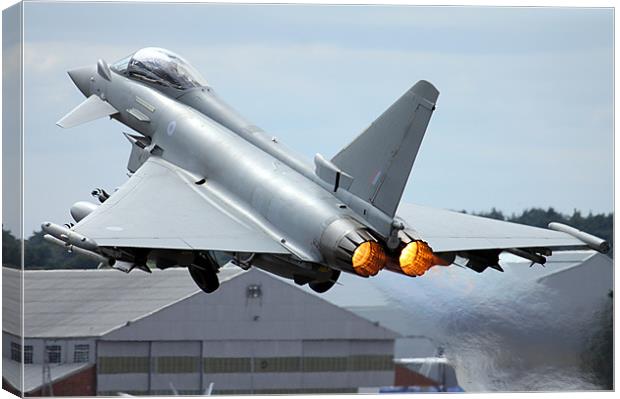 Tarnish 5 Eurofighter Typhoon Canvas Print by Oxon Images