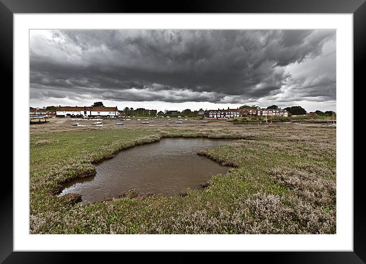 Incoming Storm Framed Mounted Print by Paul Macro