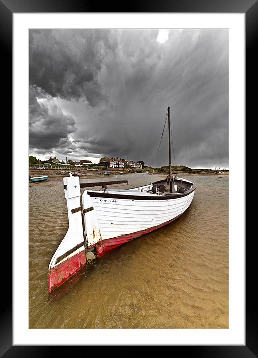 Waiting  for the Storm Framed Mounted Print by Paul Macro