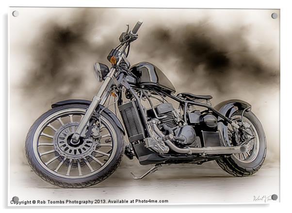 THE CUSTOM BOBBER PAINTING Acrylic by Rob Toombs