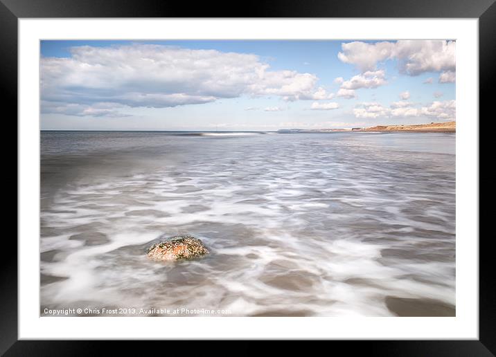 Cumbrian Seaside Framed Mounted Print by Chris Frost