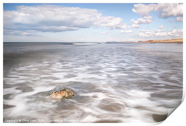 Cumbrian Seaside Print by Chris Frost