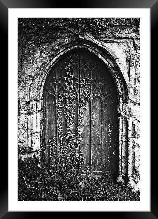 A Door To Another World Framed Mounted Print by Darren Burroughs
