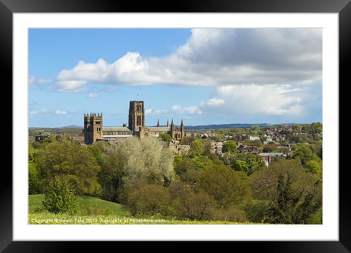 DurhamCathedral Framed Mounted Print by Kevin Tate