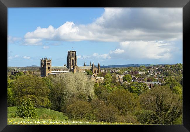 DurhamCathedral Framed Print by Kevin Tate