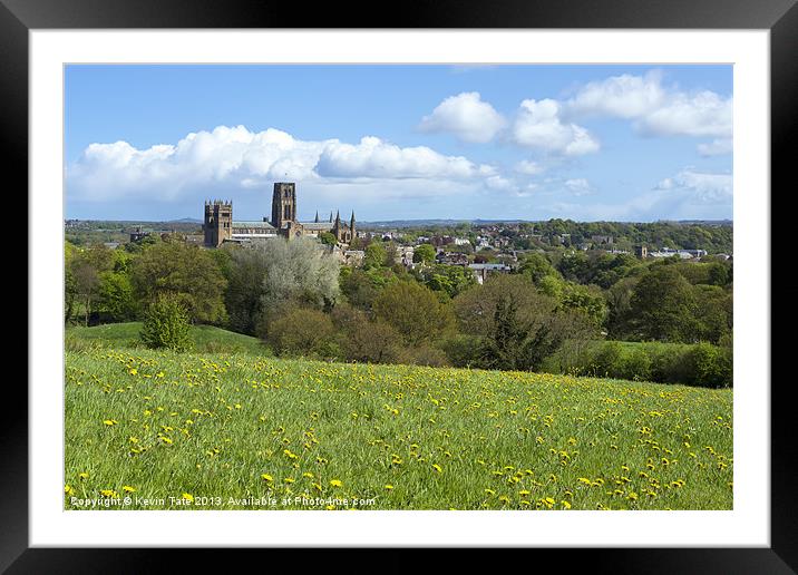 DurhamCathedral Framed Mounted Print by Kevin Tate