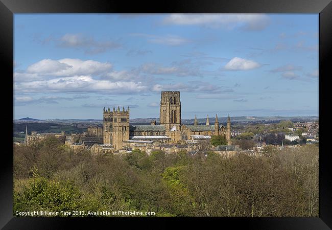 Durham Cathedral Framed Print by Kevin Tate