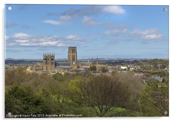 Durham Cathedral Acrylic by Kevin Tate