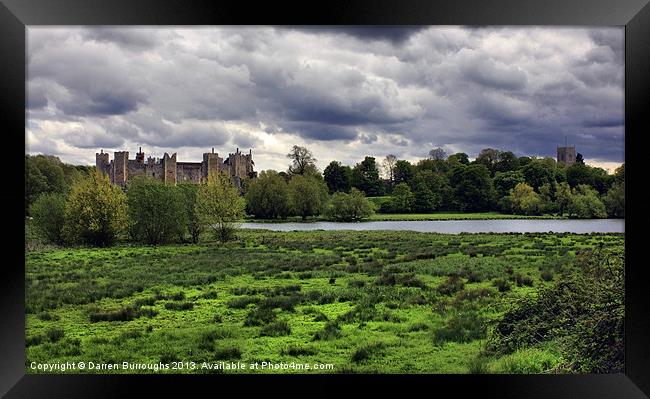 Framlingham Castle Framed Print by Darren Burroughs