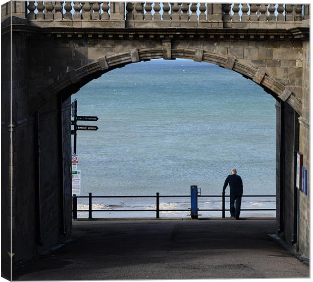 Archway to the Ocean Canvas Print by Gary Pearson