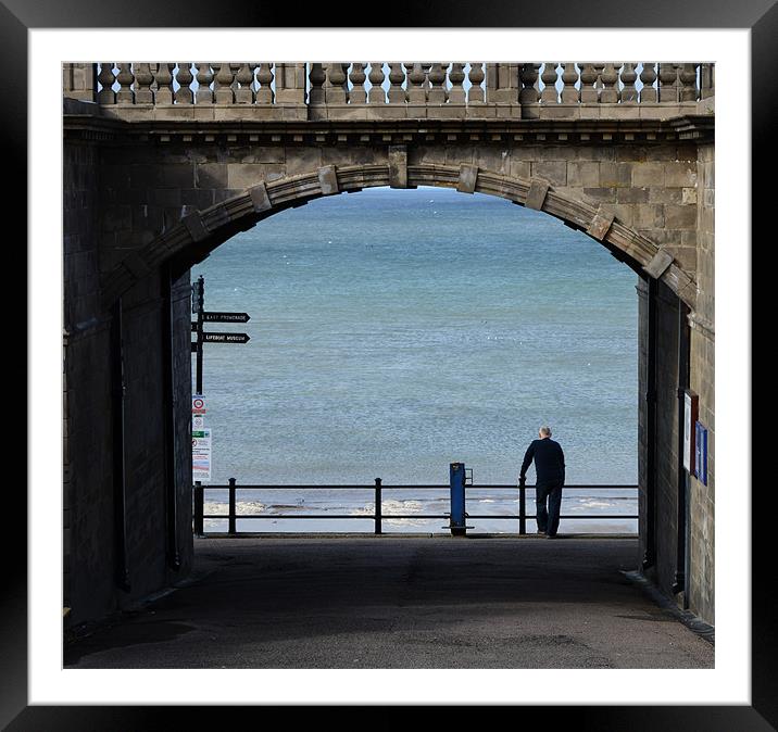 Archway to the Ocean Framed Mounted Print by Gary Pearson