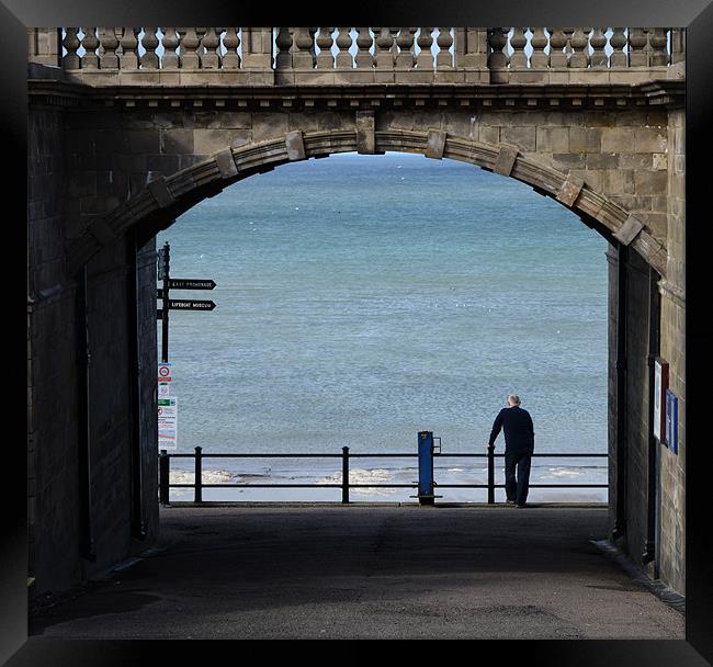 Archway to the Ocean Framed Print by Gary Pearson