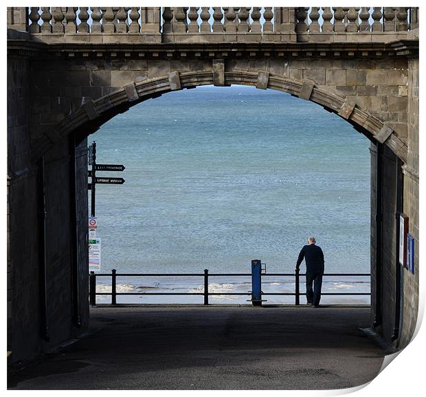 Archway to the Ocean Print by Gary Pearson