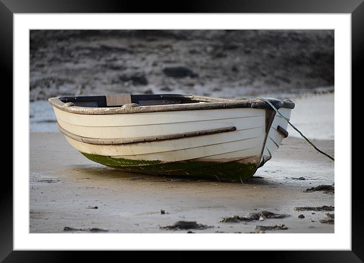 Waiting for high tide Framed Mounted Print by Gary Pearson