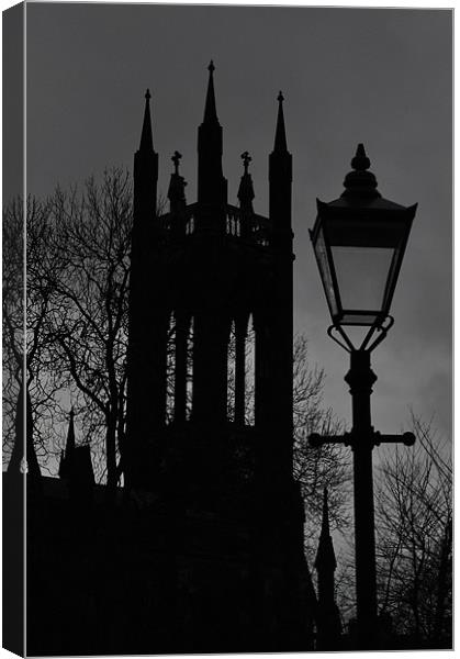 Newcastle Cathederal Canvas Print by Edward Budd