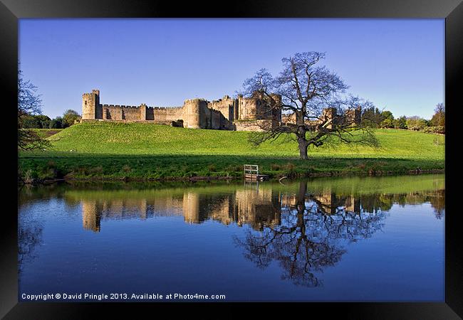 Alnwick Castle Framed Print by David Pringle