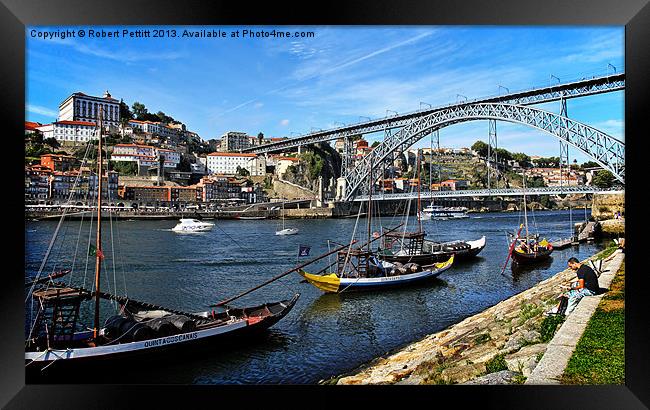Porto Portugal Framed Print by Robert Pettitt