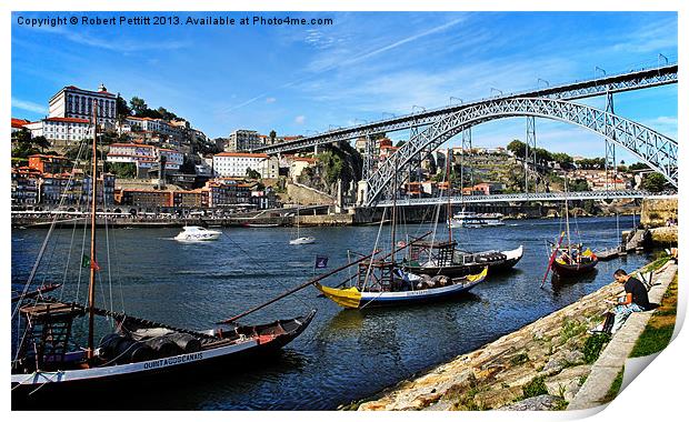 Porto Portugal Print by Robert Pettitt