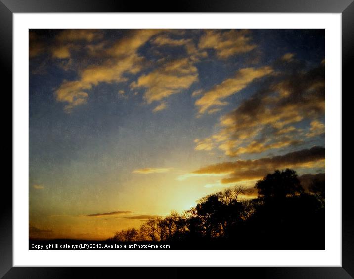 big sky country Framed Mounted Print by dale rys (LP)