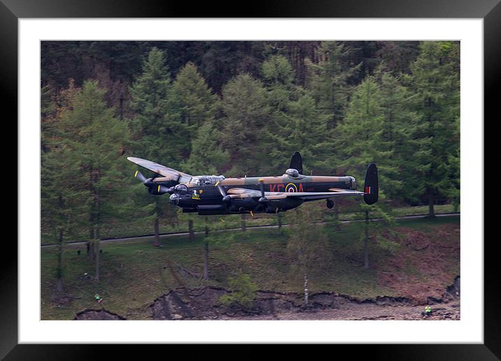 Dambusters 70th Anniversary Flypast Framed Mounted Print by Oxon Images