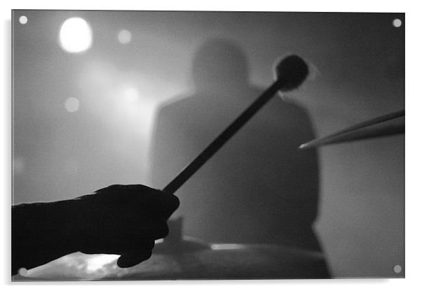 Drum Stick Acrylic by Kevin Duffy