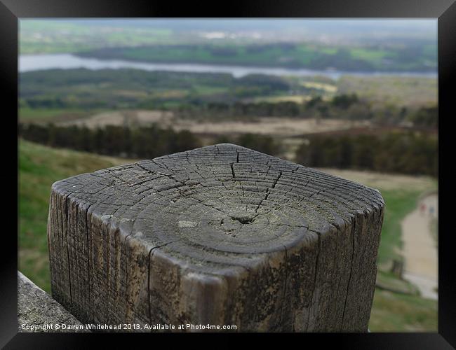 From the Pike Post Framed Print by Darren Whitehead