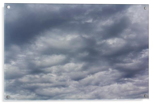 Storm Clouds Acrylic by David Pyatt