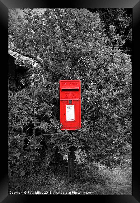 Little red box Framed Print by Digitalshot Photography