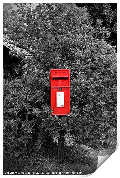 Little red box Print by Digitalshot Photography