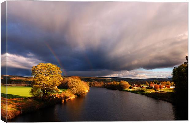 The River Beauly Canvas Print by Macrae Images