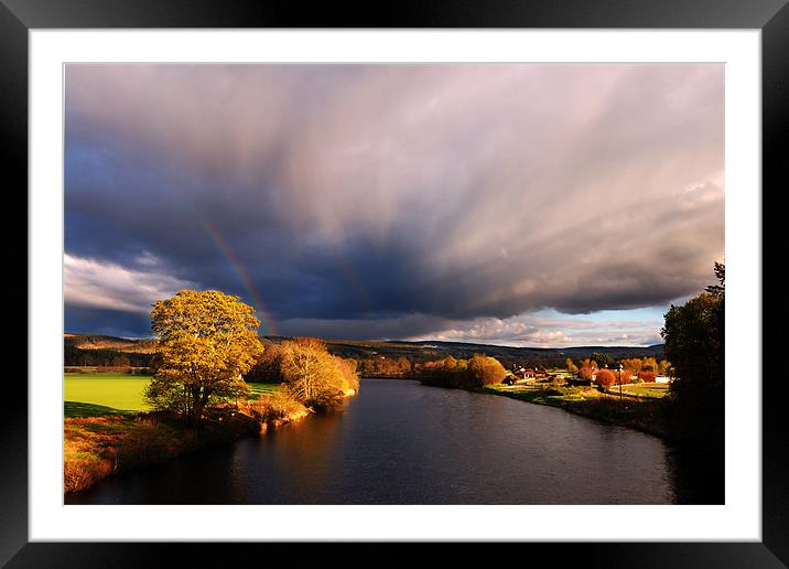 The River Beauly Framed Mounted Print by Macrae Images