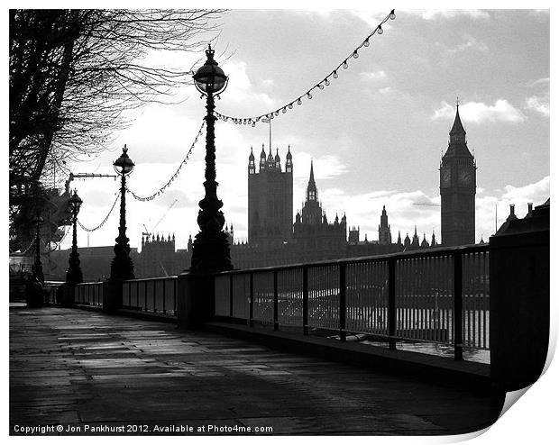 London's Houses Of Parliament  Print by Jonathan Pankhurst
