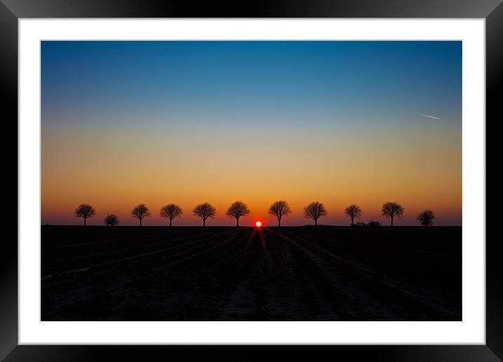 Last light Framed Mounted Print by Chris Owen