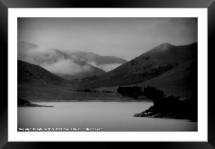 highland mist2 Framed Mounted Print by dale rys (LP)
