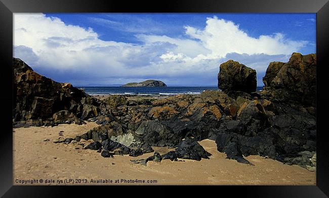north berwick beach Framed Print by dale rys (LP)