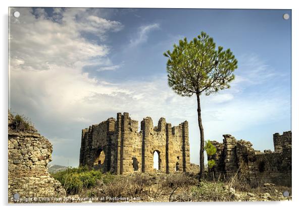 Aspendos Acrylic by Chris Frost