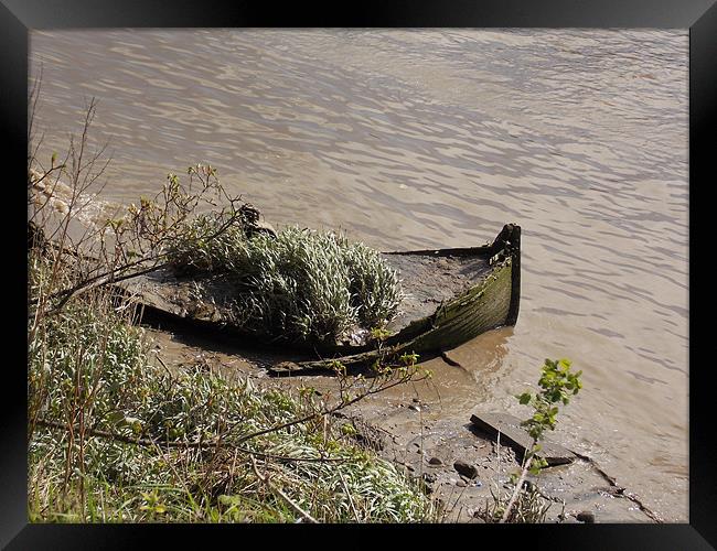 A tiny wreck. Framed Print by Jakub Jezierski