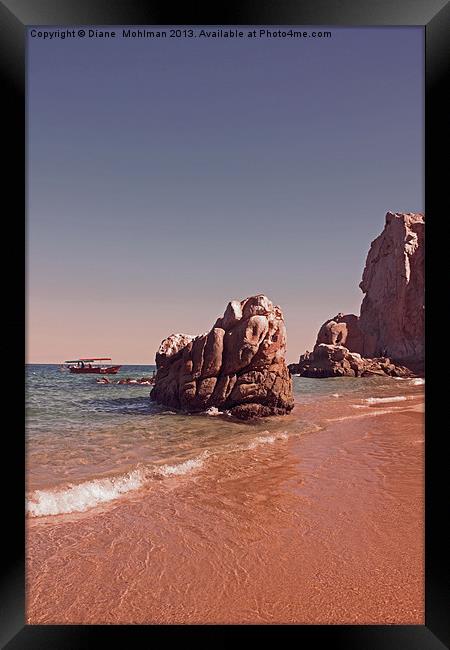 Cabo Framed Print by Diane  Mohlman