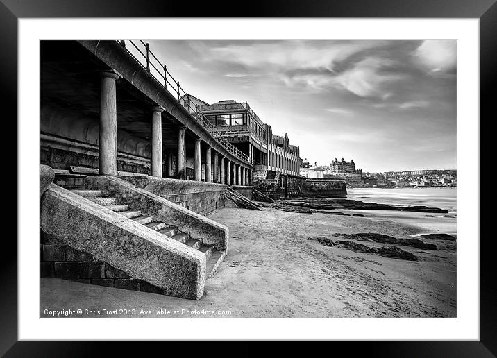 Vintage Scarborough Framed Mounted Print by Chris Frost