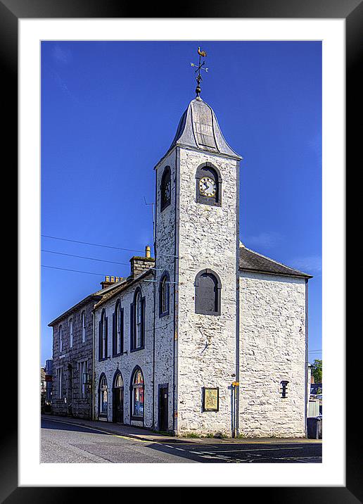 Town House, Newton Stewart Framed Mounted Print by Tom Gomez