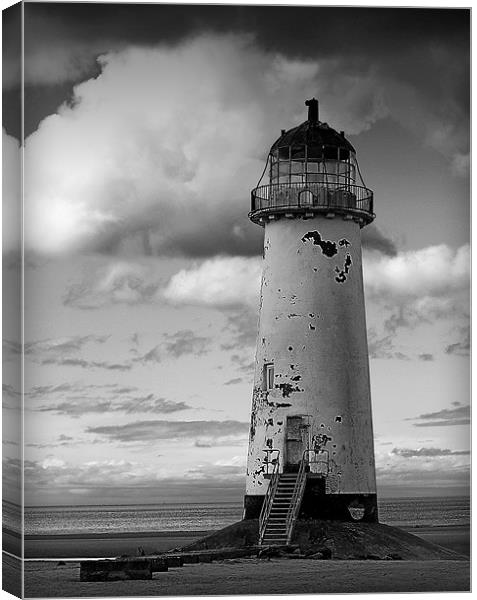 Enigmatic Beacon of North Wales Canvas Print by Graham Parry